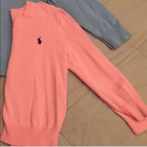 Ralph Lauren pink knit sweater